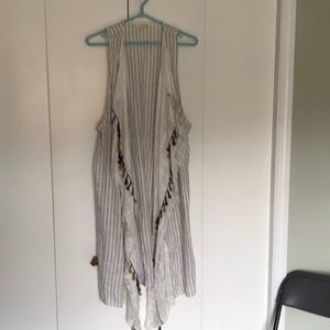 Long cotton vest/ tunic